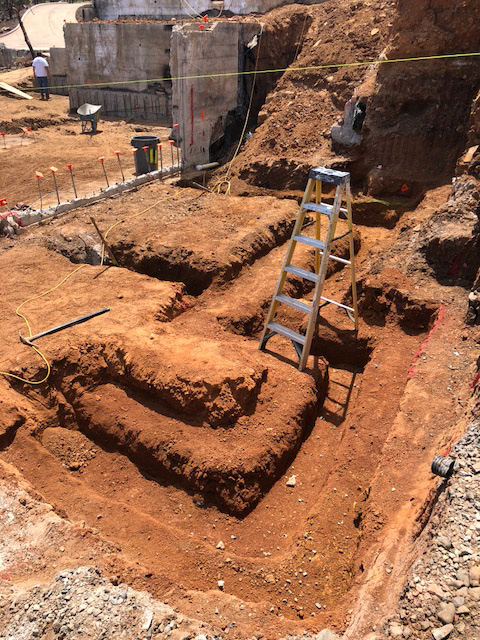 Excavation work